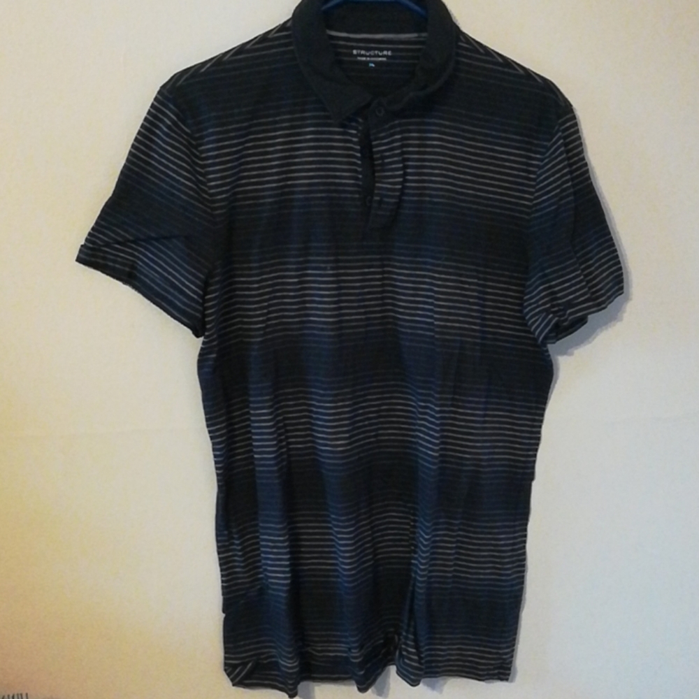 Nwot striped polo - Picture 2 of 6